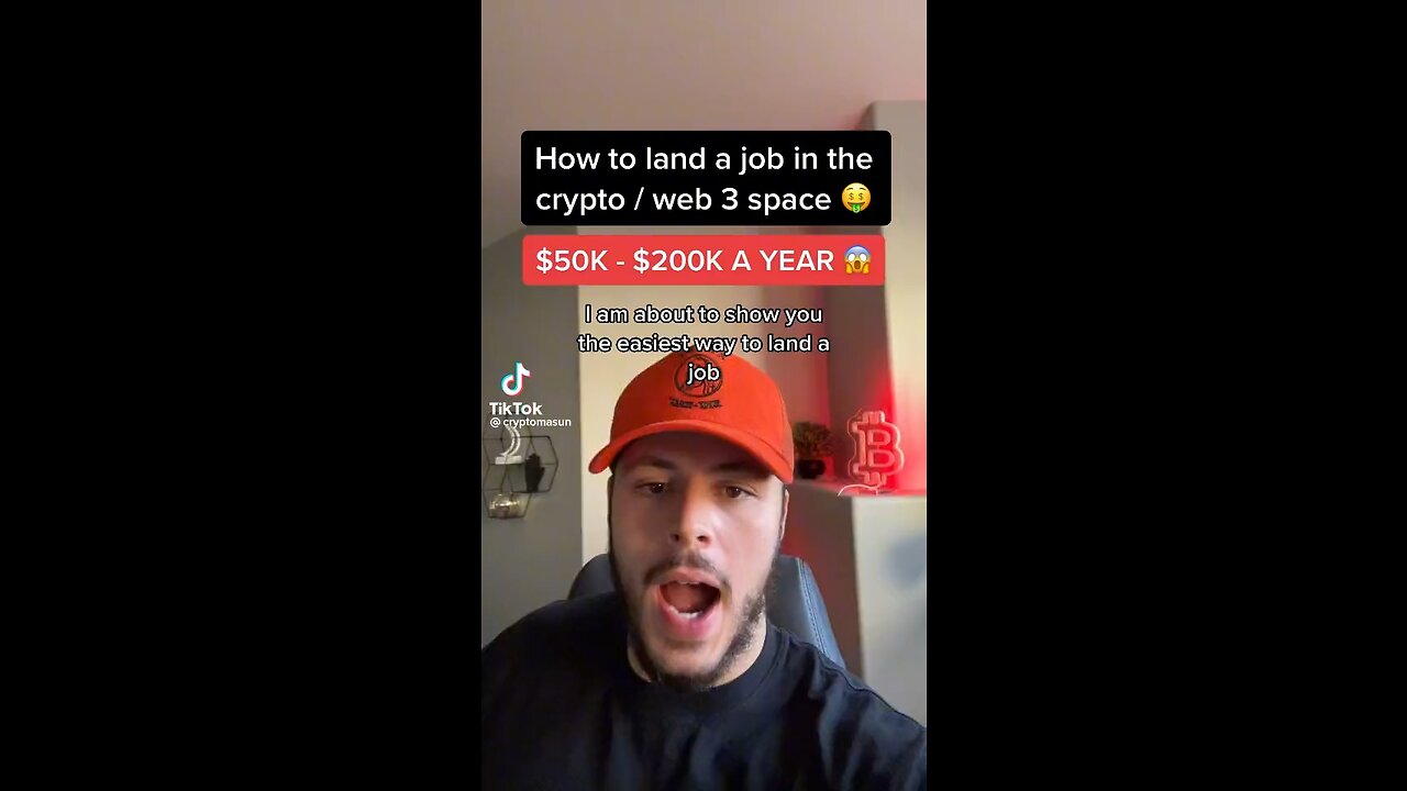 How to land a job in the crypto/web3 space 🤑