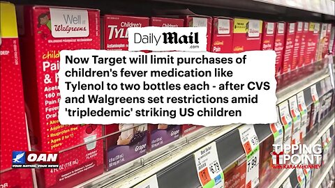 Tipping Point - Stores Limit Purchases of Children's Medicines Amid "Tripledemic"