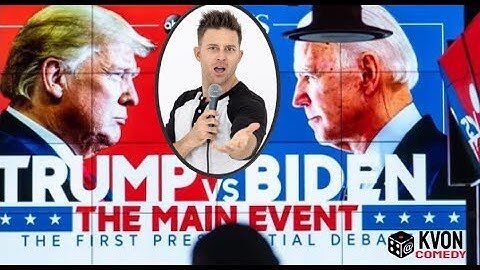 Joe Biden vs Donald Trump (funniest K-von Comedy clip)