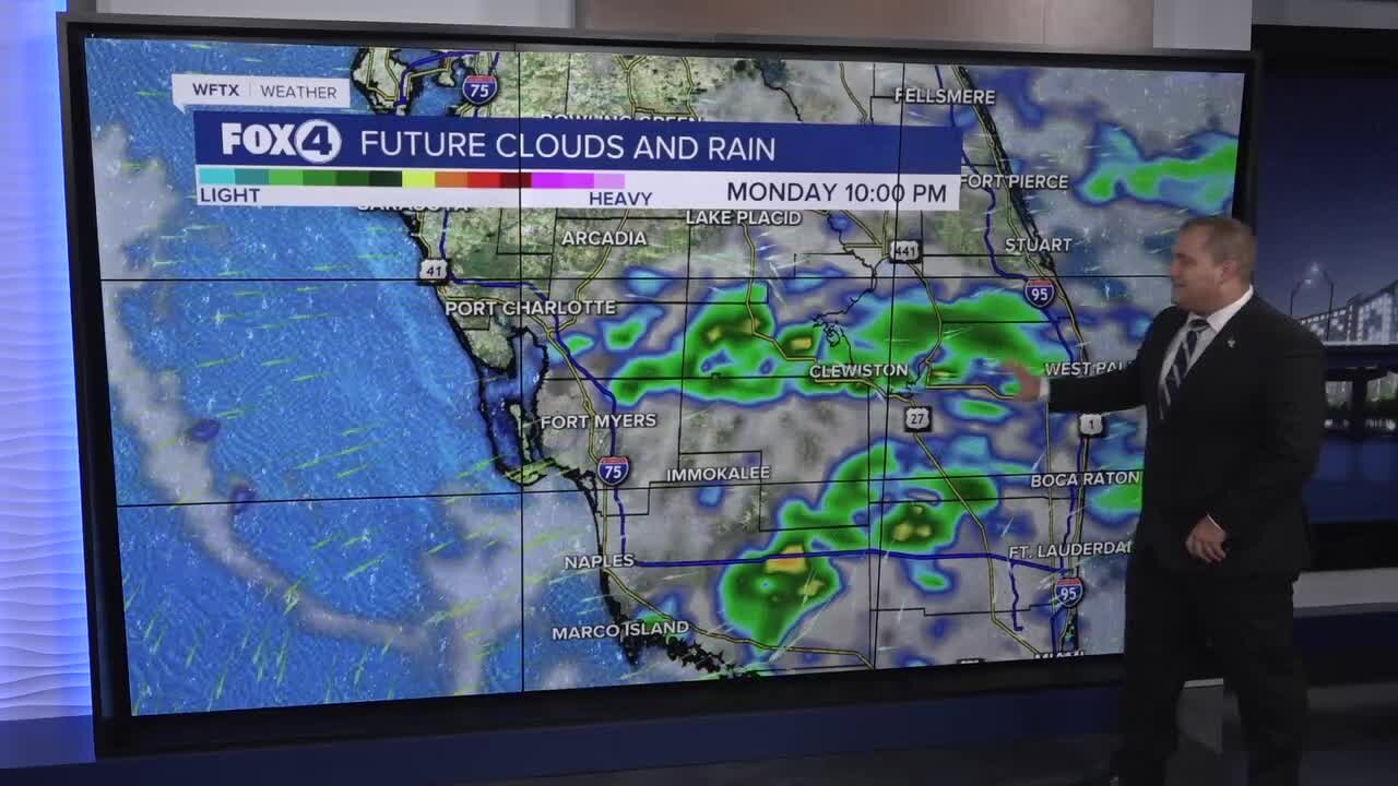 FORECAST: Increasing rain chances into the workweek