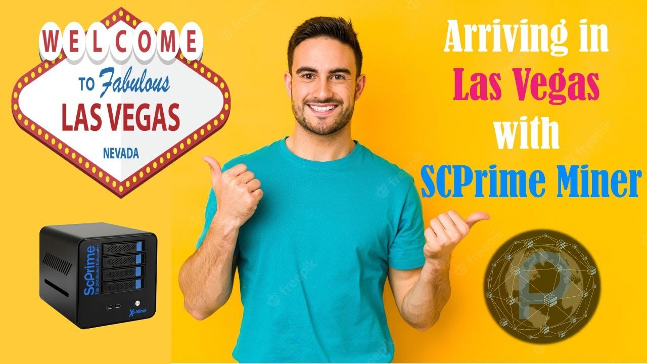 Arriving in Las Vegas with SCPrime Miner