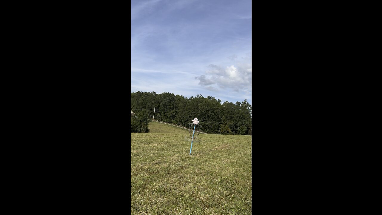 Spoingus playing some frisbee golf in Kingston Tennessee 9/21/2023 ￼