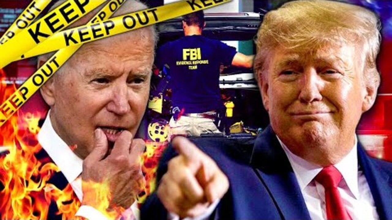 BIDEN CAUGHT STASHING CLASSIFIED DOCUMENTS AS VP!!! - TRUMP NEWS