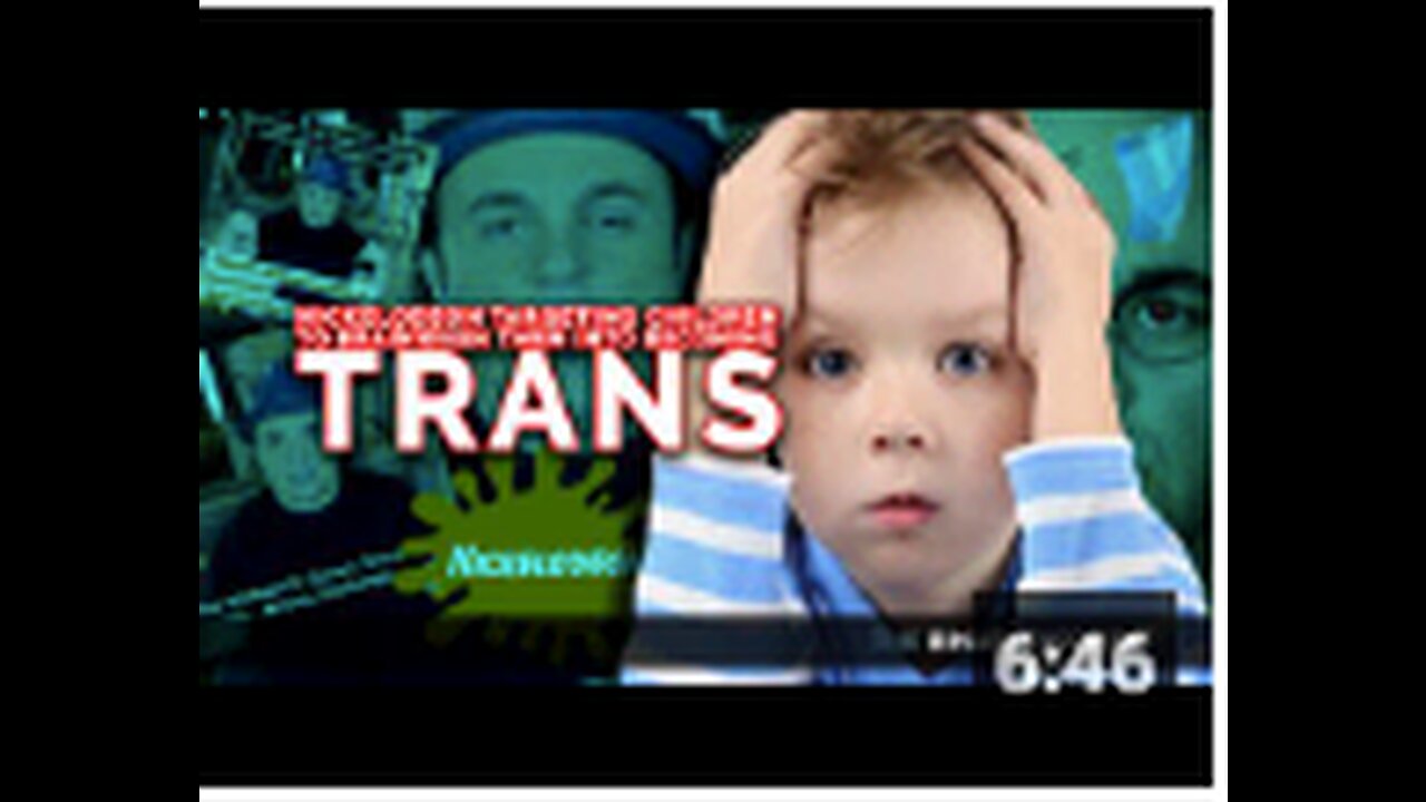 Nickelodeon Targeting Children to Brainwash Them into Becoming Trans