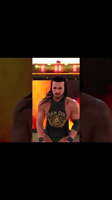 WWE 2k22 Adam Cole Entrance #shorts