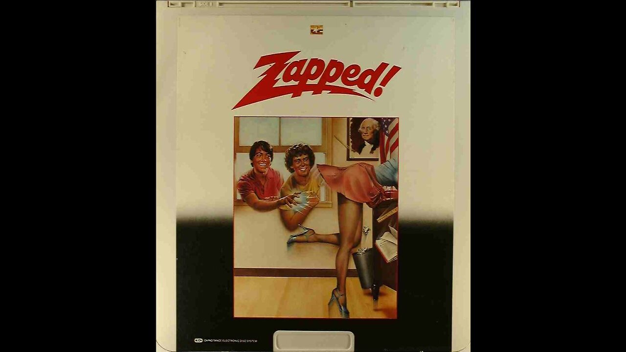 Zapped! (1982) Sealed CED Videodisc Unwrapping