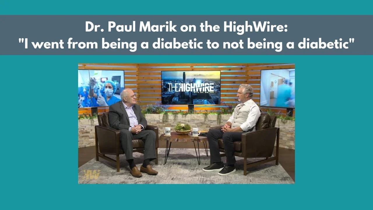 Dr. Paul Marik on the HighWire: Dr. Marik on his incredible health journey