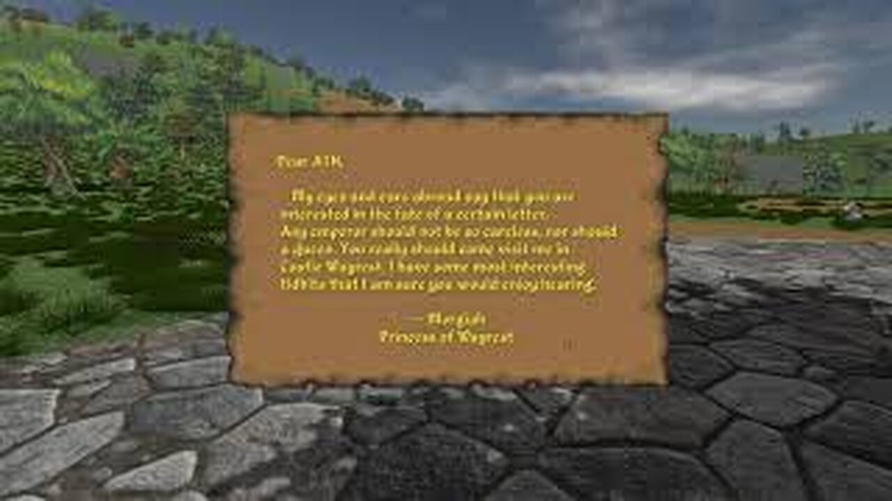 Daggerfall Unity: Letter from the Princess