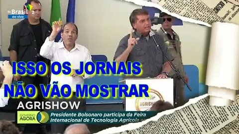 ACONTECEU! BOLSONARO NA AGRISHOW EM RIBEIRÃO PRETO BRASIL É UMA SUPER POTENCIA NO AGRO NEGÓCIO.