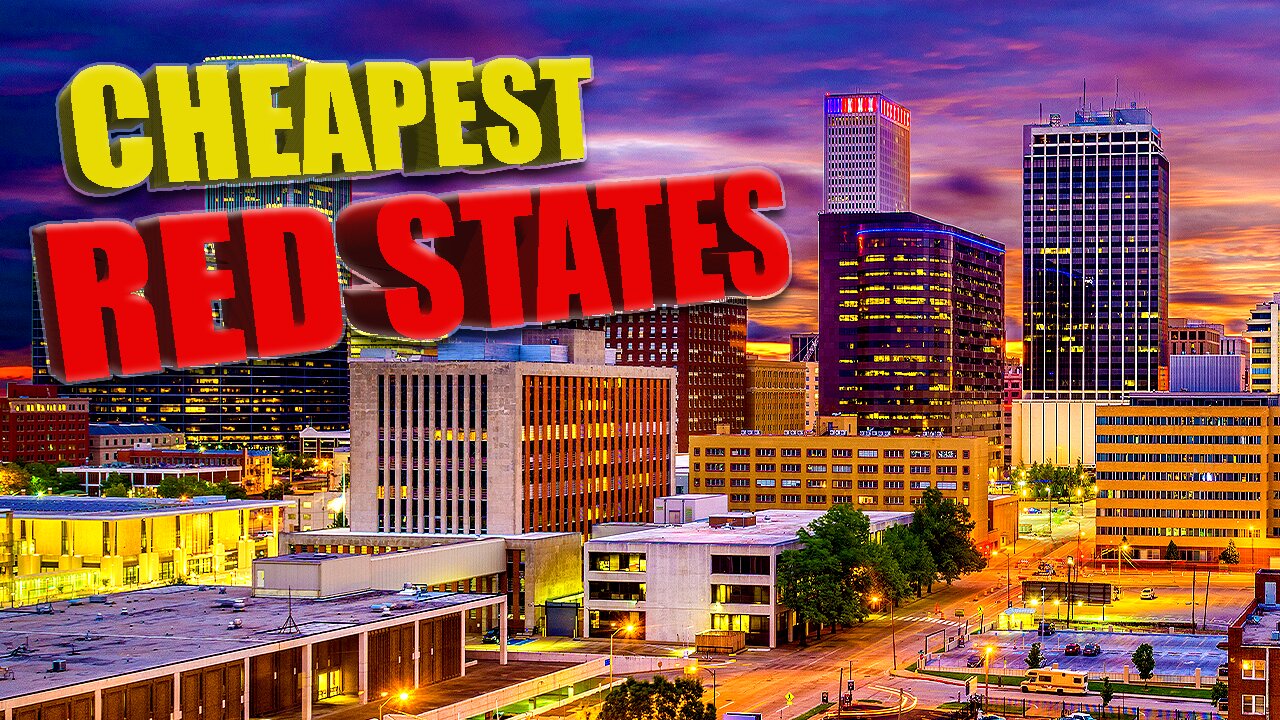 Top 10 Cheapest RED STATES to Buy a Home!!!