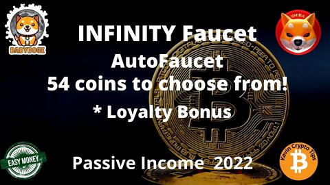 NFINITY Faucet AutoFaucet 54 coins to choose from