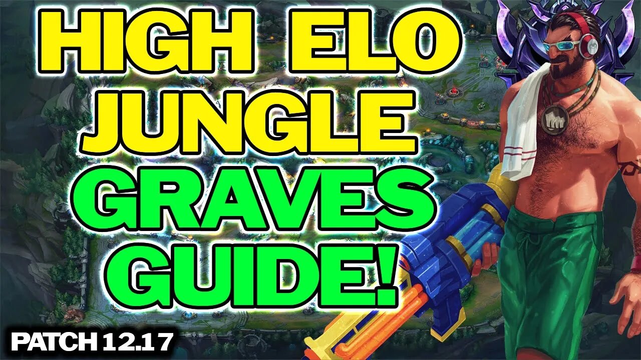 How To Play Graves Jungle Like A High Elo Jungler! D2/D1 Game Of Graves - BEAUTIFUL MACRO