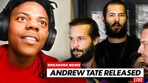 iShowSpeed REACTS To Andrew Tate RELEASED From Jail