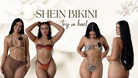 Bikini Try on Haul - Insta: @soleykj