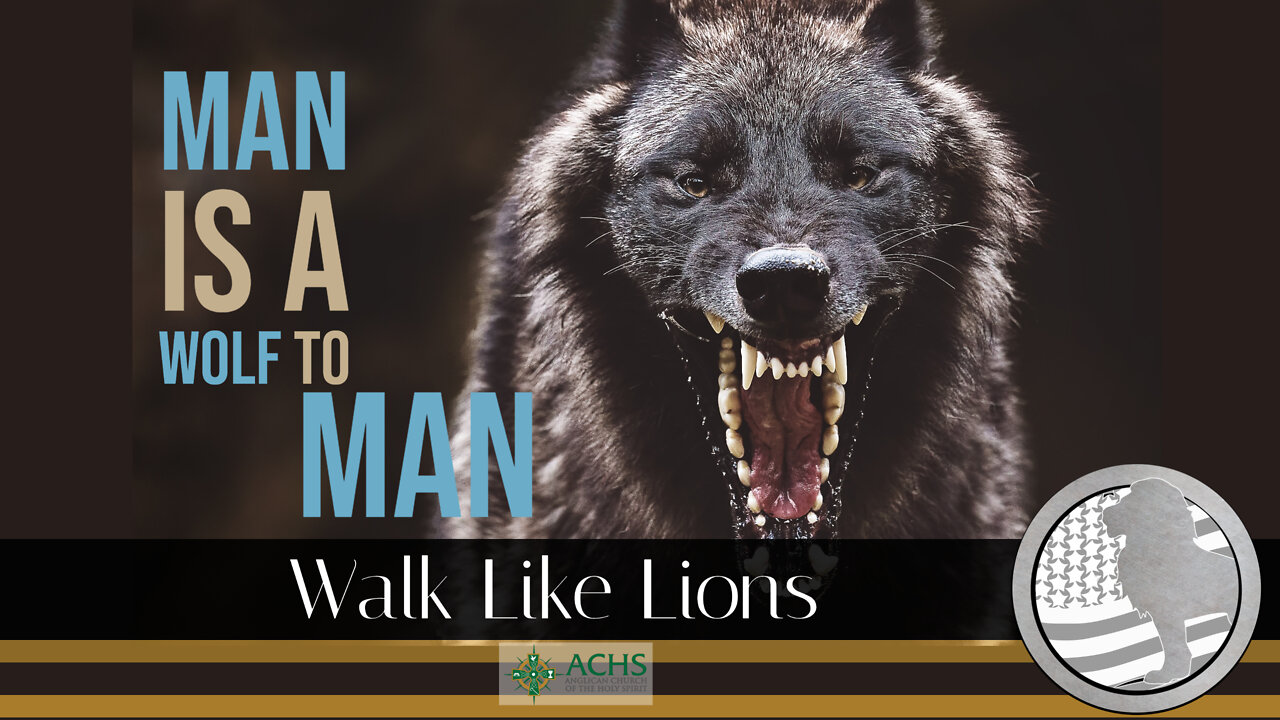 "Man is a Wolf to Man" Walk Like Lions Christian Daily Devotion with Chappy March 2, 2022