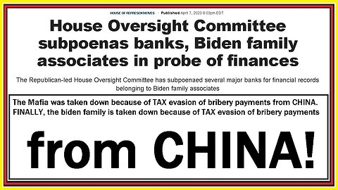 biden subpoena for treason with CHINA as a Secret Agent