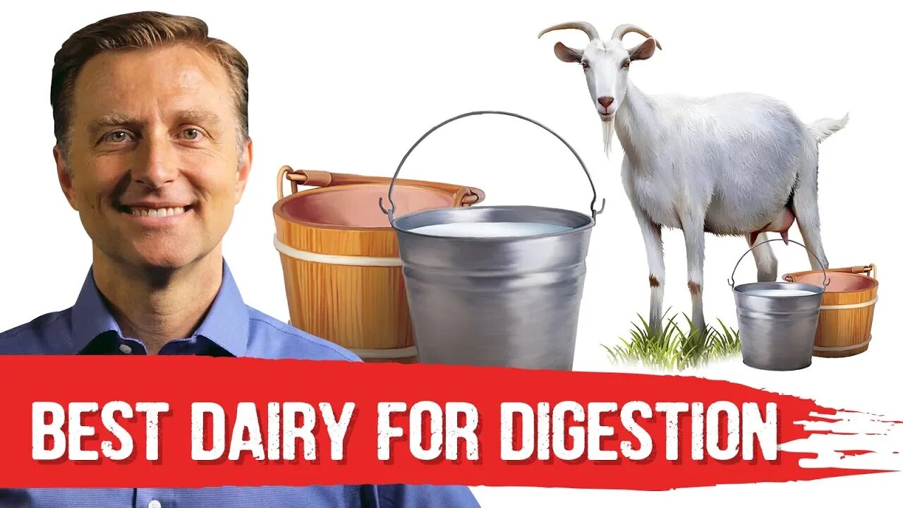 Best Dairy To Avoid Digestive Stress (Lactose Intolerance) – Dr.Berg