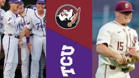 #20 TCU vs Florida State Highlights GAME 2 | College Baseball