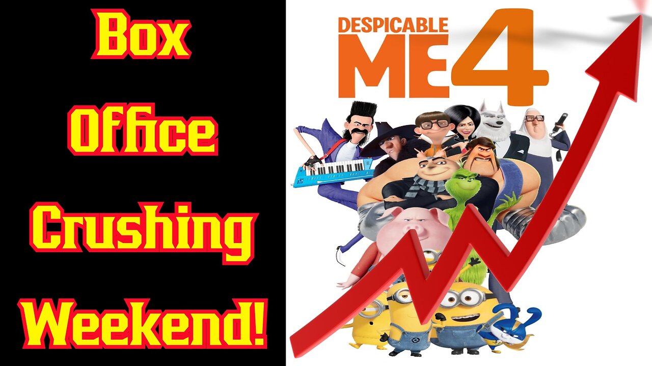 Despicable Me 4 CRUSHES It At Box Office Opening! Knocks Inside Out 2 OUT Of Top Spot