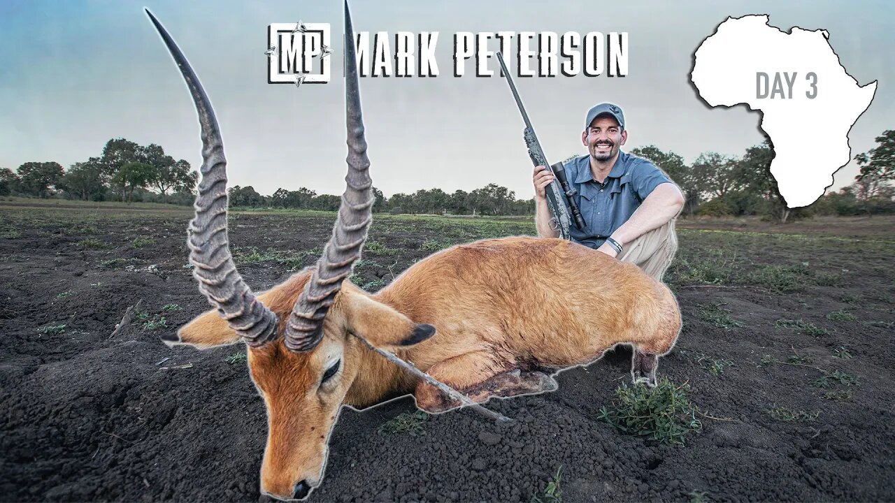 Cape Buffalo Hunting Zambia: Day 3 - Giant Puku | Mark Peterson Hunting