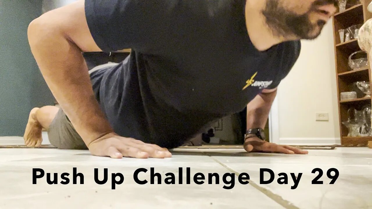 Push Up Challenge Day 29