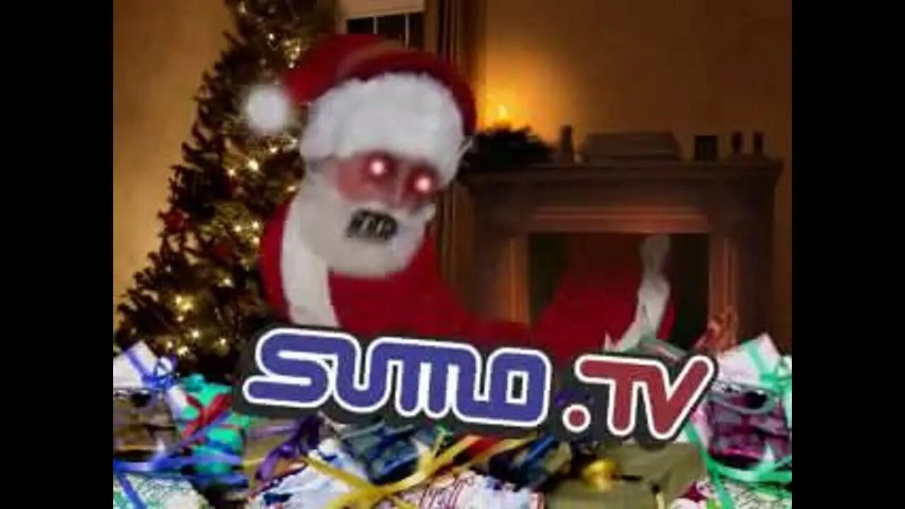 Sumo TV Santa Claus Logo Blooper *VOMITING SANTA ALERT* (122219A)