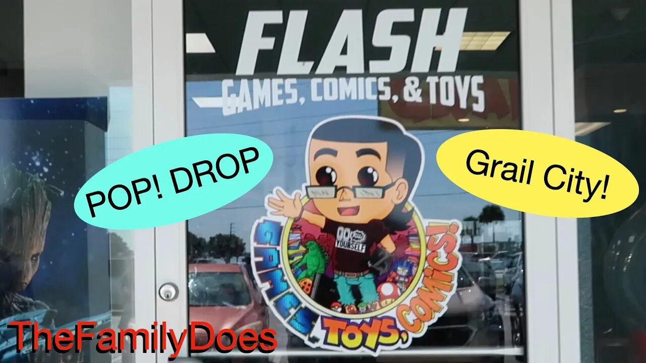 TheFamilyDoes Grail City Pop! Drop at Flash Games, Comics, and Toys