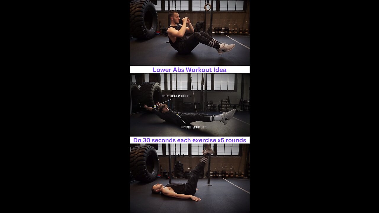 How to do a Lower Abs Workout