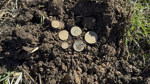 Awesome Coins Spills On The Old Military Ground