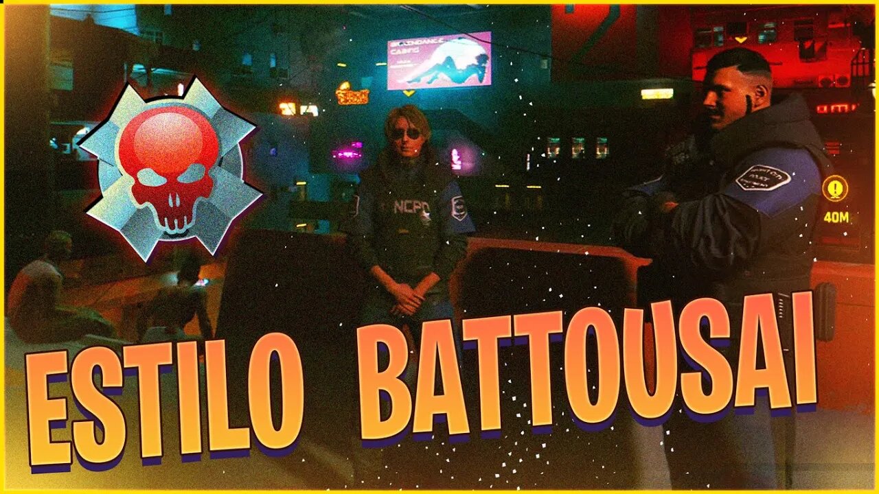 *CYBERPUNK 2077* SAMURAI VS GANG NÍVEL CAVEIRA!