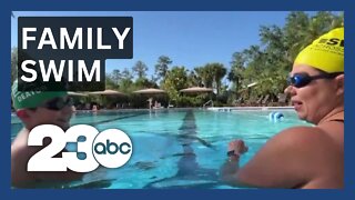 Mother, son join Swim Across America for cancer research