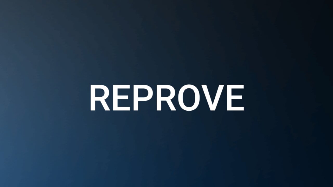 Reprove