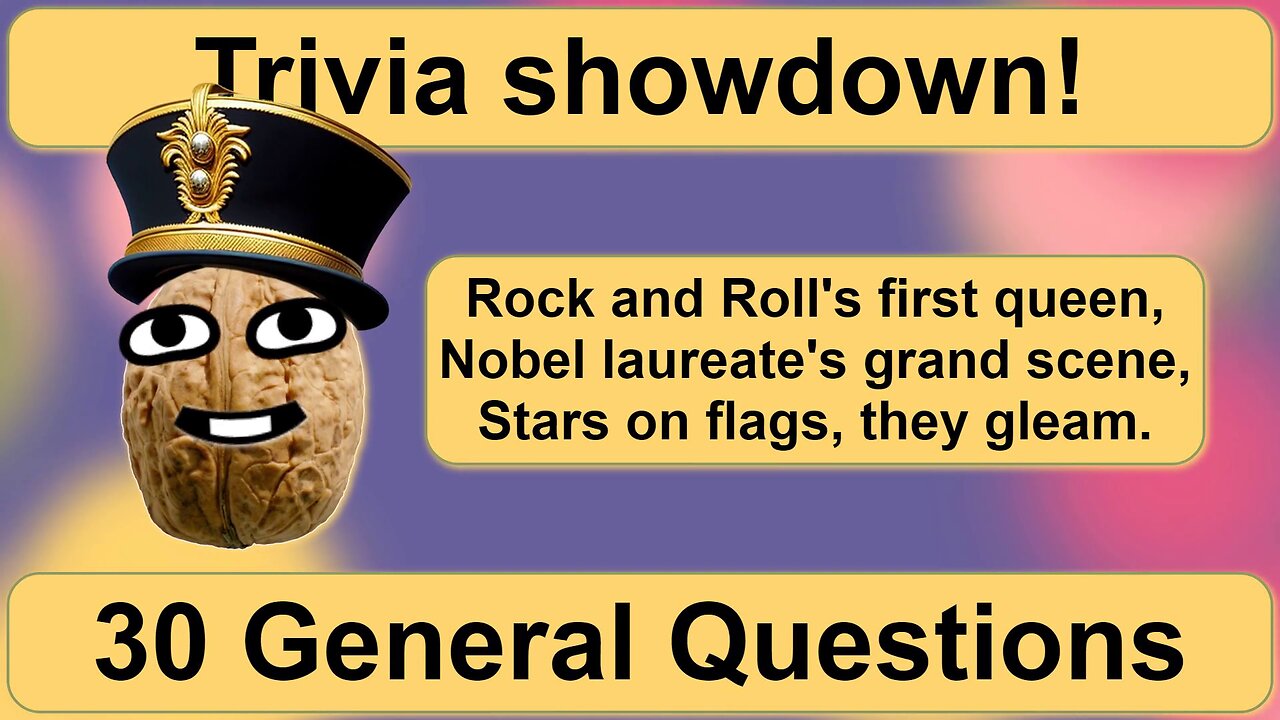 30 Questions of General Knowledge Trivia