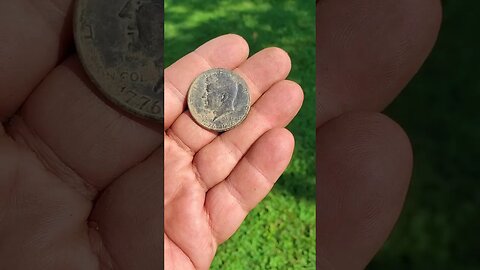 Bicentenial Half!! #silver #shorts #metaldetecting #civilwar #gold #coins #trending #buttons