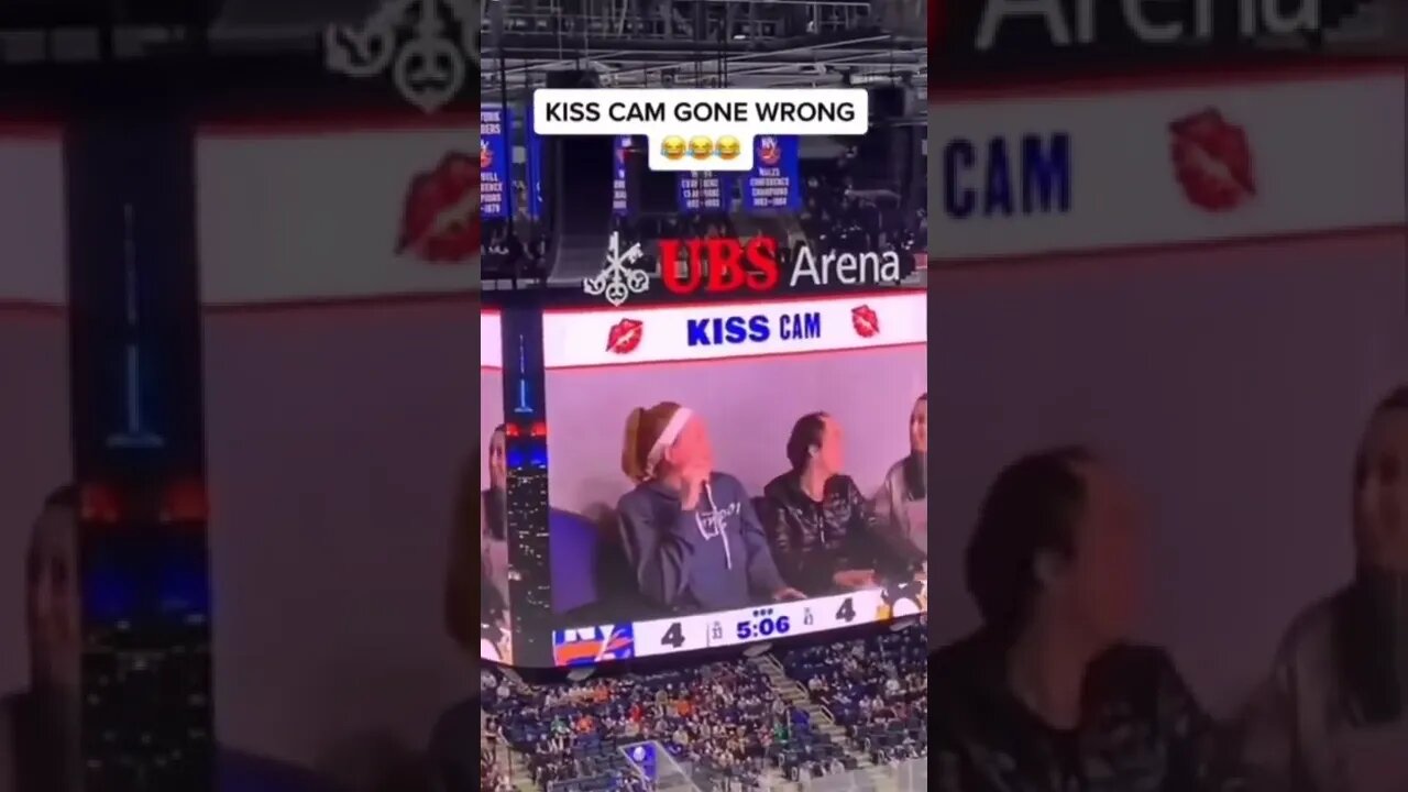 Kiss Cam- Gone Wrong ( funny Kisscam Vedios) #shorts #kiss #reels