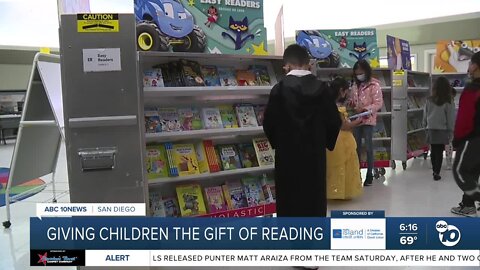 Giving San Diego County children the gift of reading