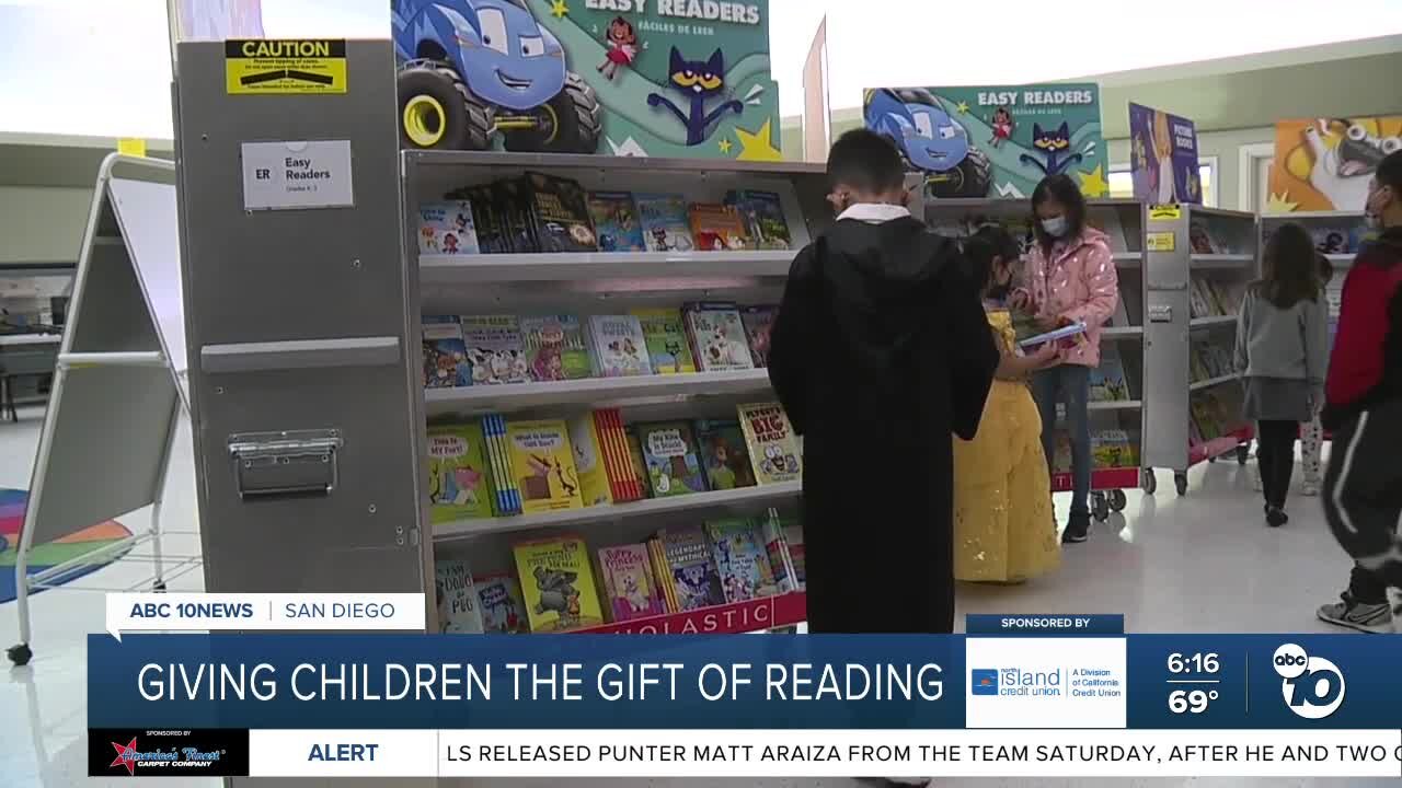 Giving San Diego County children the gift of reading