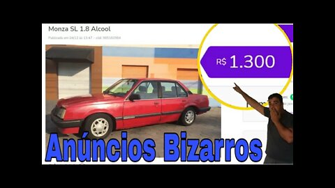 Ep.03 ANÚNCIOS BIZARROS Carros Até 2000,00