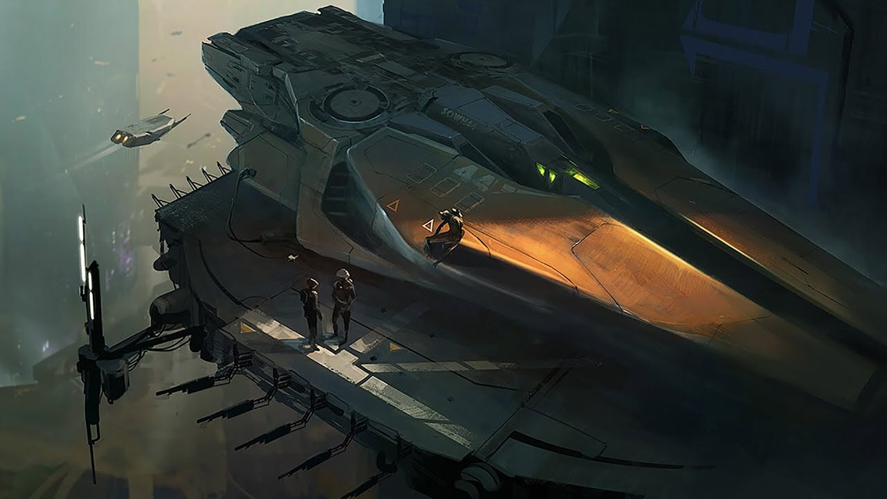 The Epic Sci-Fi Art of Martin Deschambault