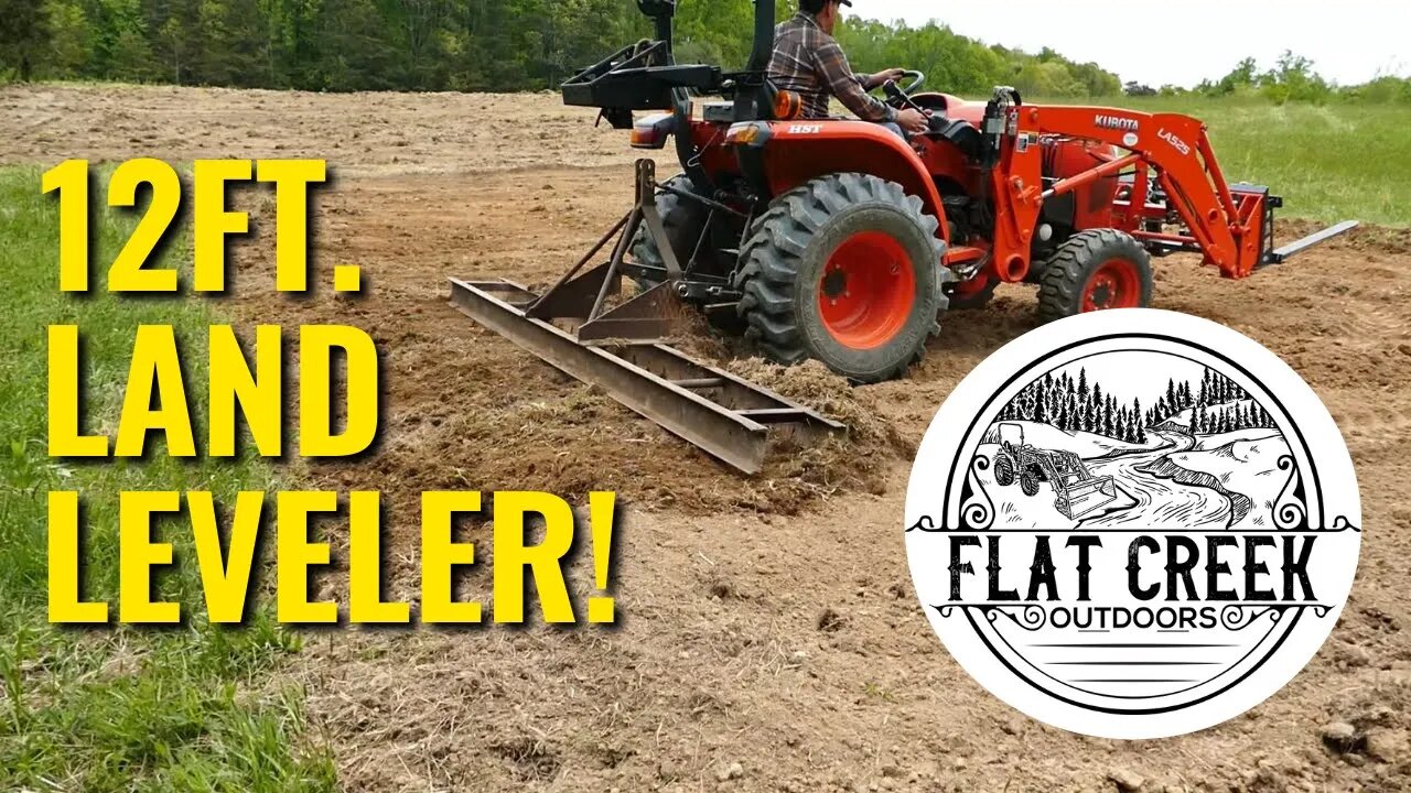 Trying the 12ft Land Leveler We Found In the Woods