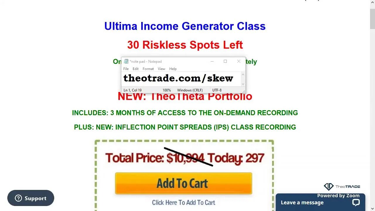 Ultima Trades: High Probability Income Generator