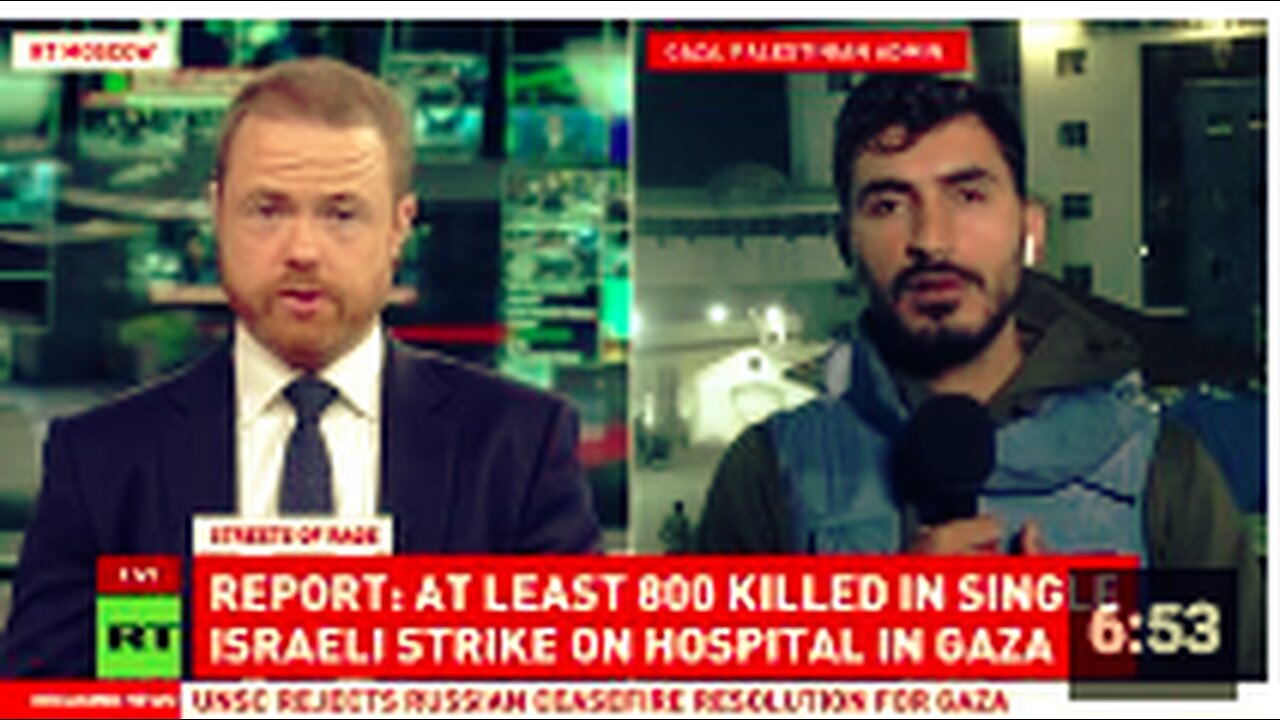 Rescue operation ongoing at Gaza hospital