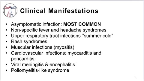 "Enterovirus" Clinical Manifestations - Sherilyn Smith, MD (Paediatric Infectious Disease Doctor)