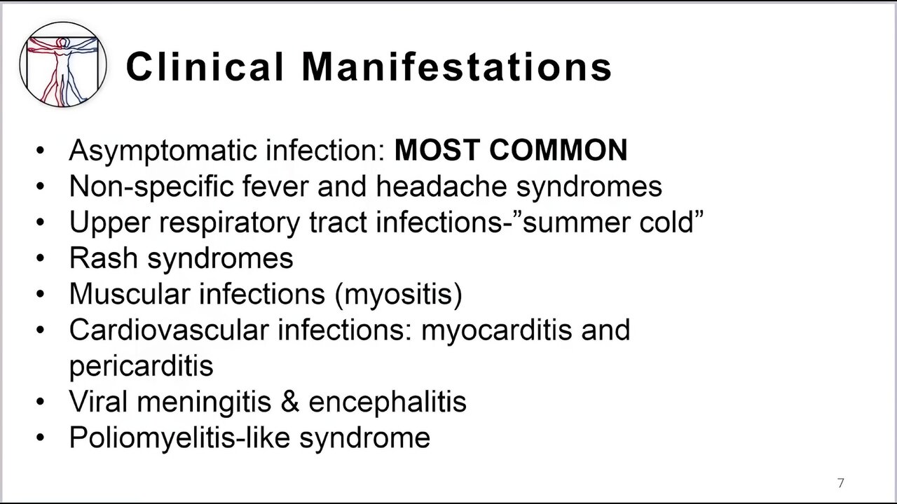 "Enterovirus" Clinical Manifestations - Sherilyn Smith, MD (Paediatric Infectious Disease Doctor)
