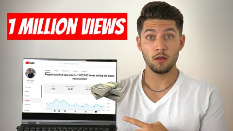 How Much YouTube Pays Me For 1,000,000 Views