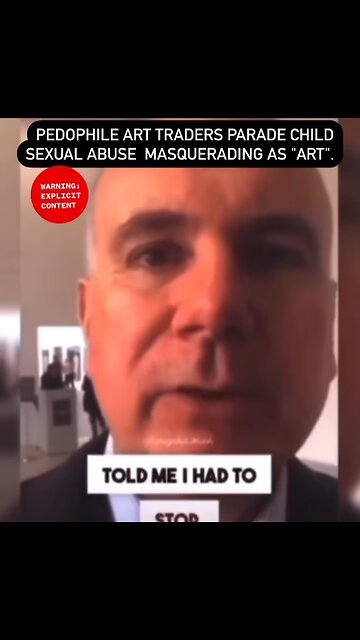⚠️ Caution: Pedophile "Art" Traders at Palais in Paris & Tokyo