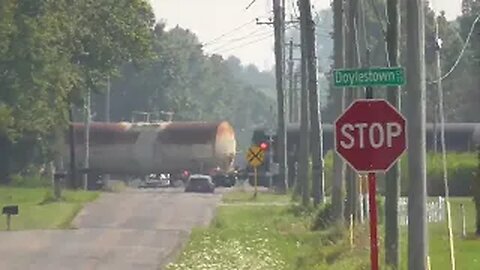 CSX Train Meet M369 and M370 from Sterling, Ohio August 19, 2023