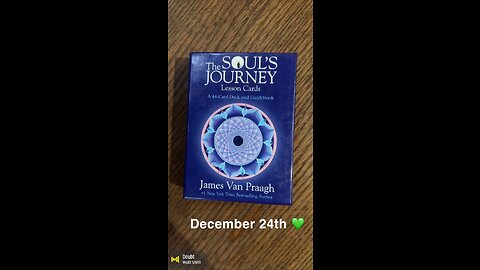 December 24th oracle card: doubt