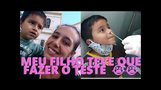 Meu filho teve que fazer o teste de c.v.d - Muito frio e vento no Paraná - vlog rotina