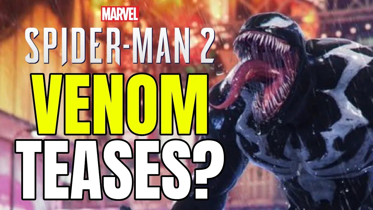 Did We Just Get A Hint That Venom Will Be Playable? | Marvel's Spider-Man 2